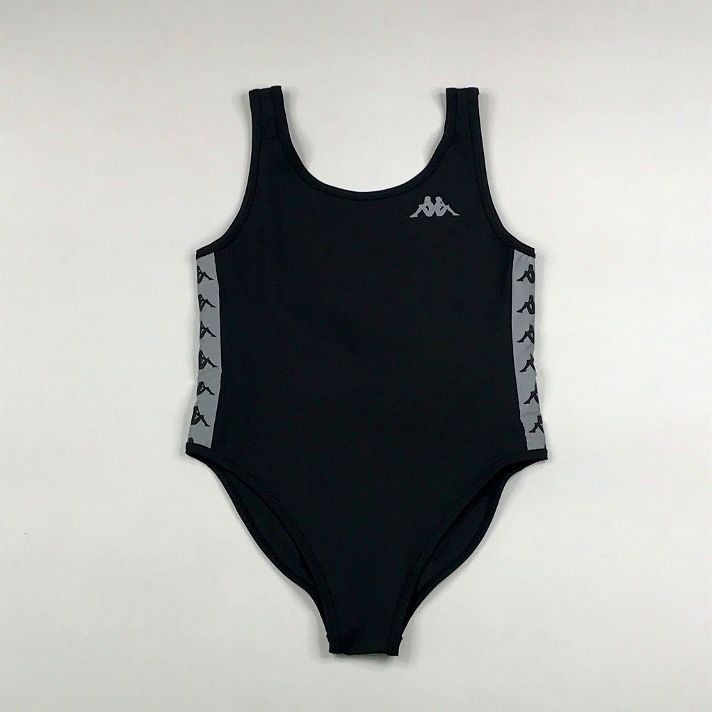 Kappa 222 Banda auber bodysuit in black-reflective