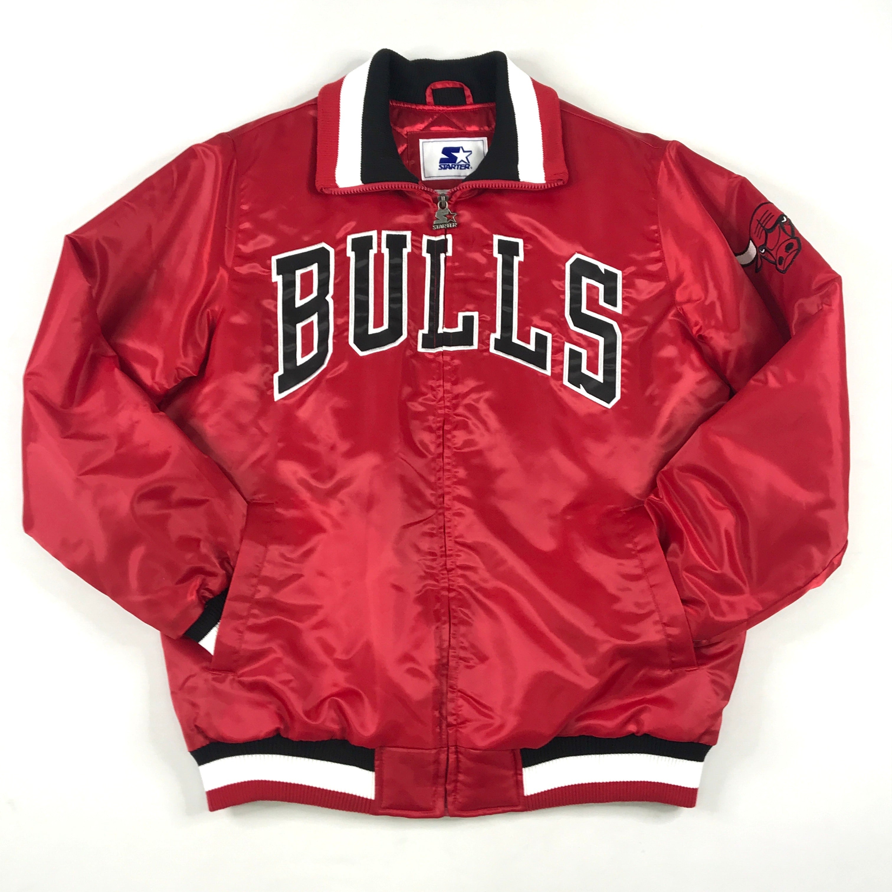 Chicago Bulls Starter Red Jacket