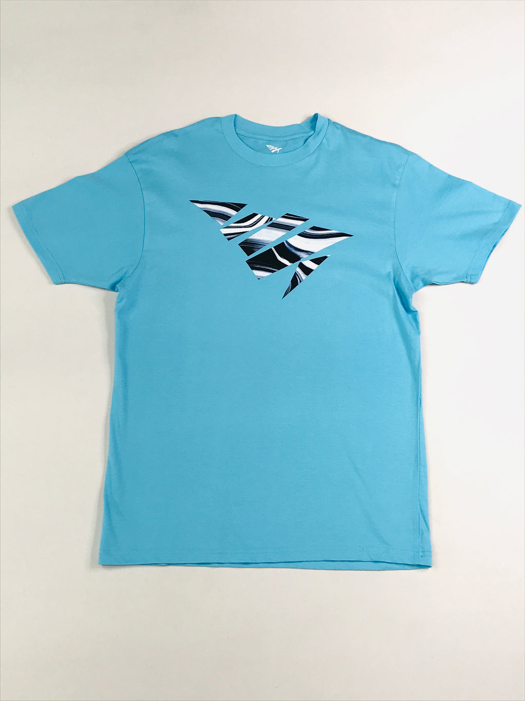 Missed story tee in pacific blue