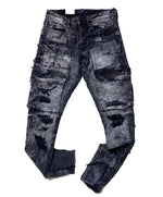 Jordan Craig Vintage Black Destroyed Jeans