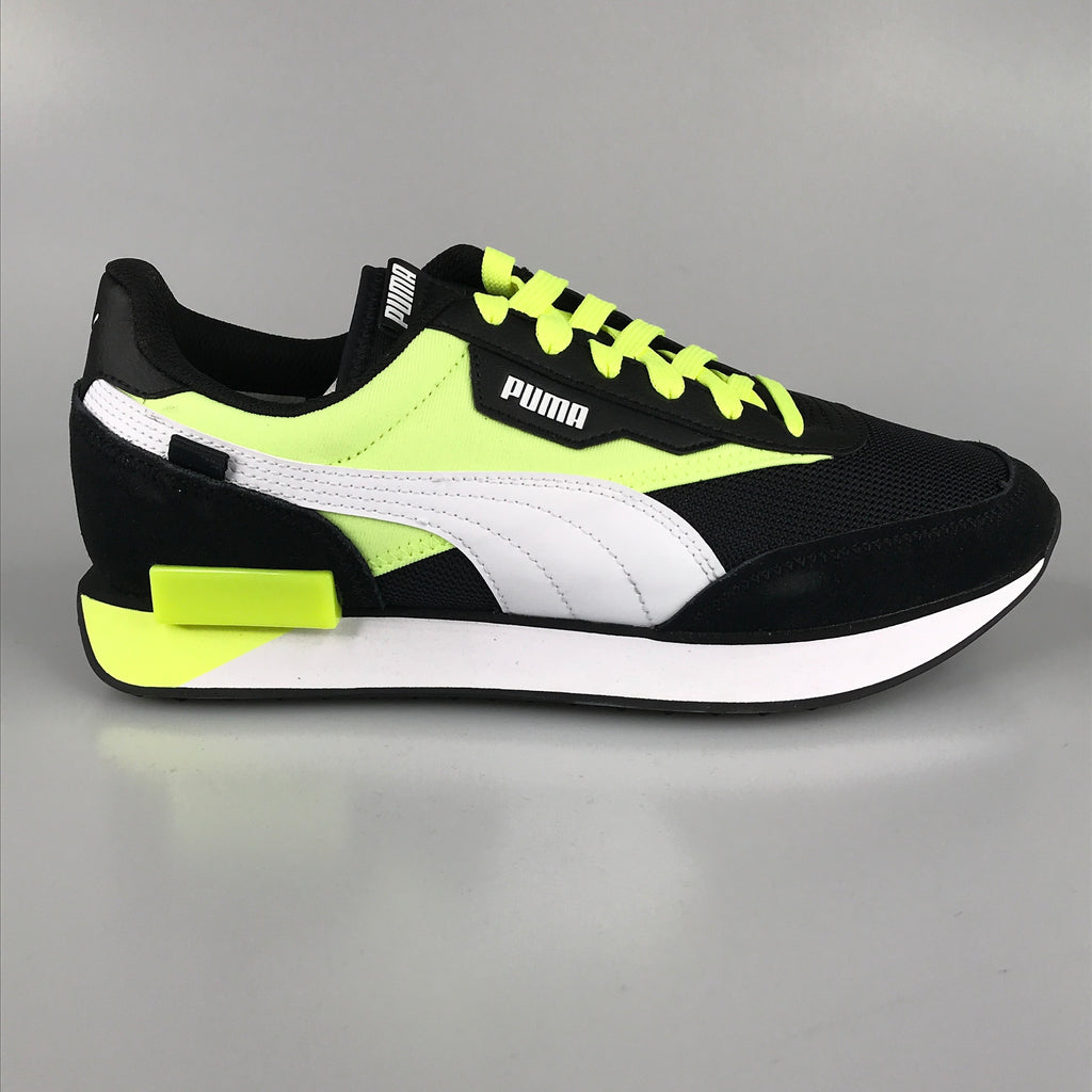 Puma Future Rider Neon Play in black-fizzy yellow