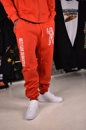 BBC BB Astronaut Zip hoodie set in flame scarlett