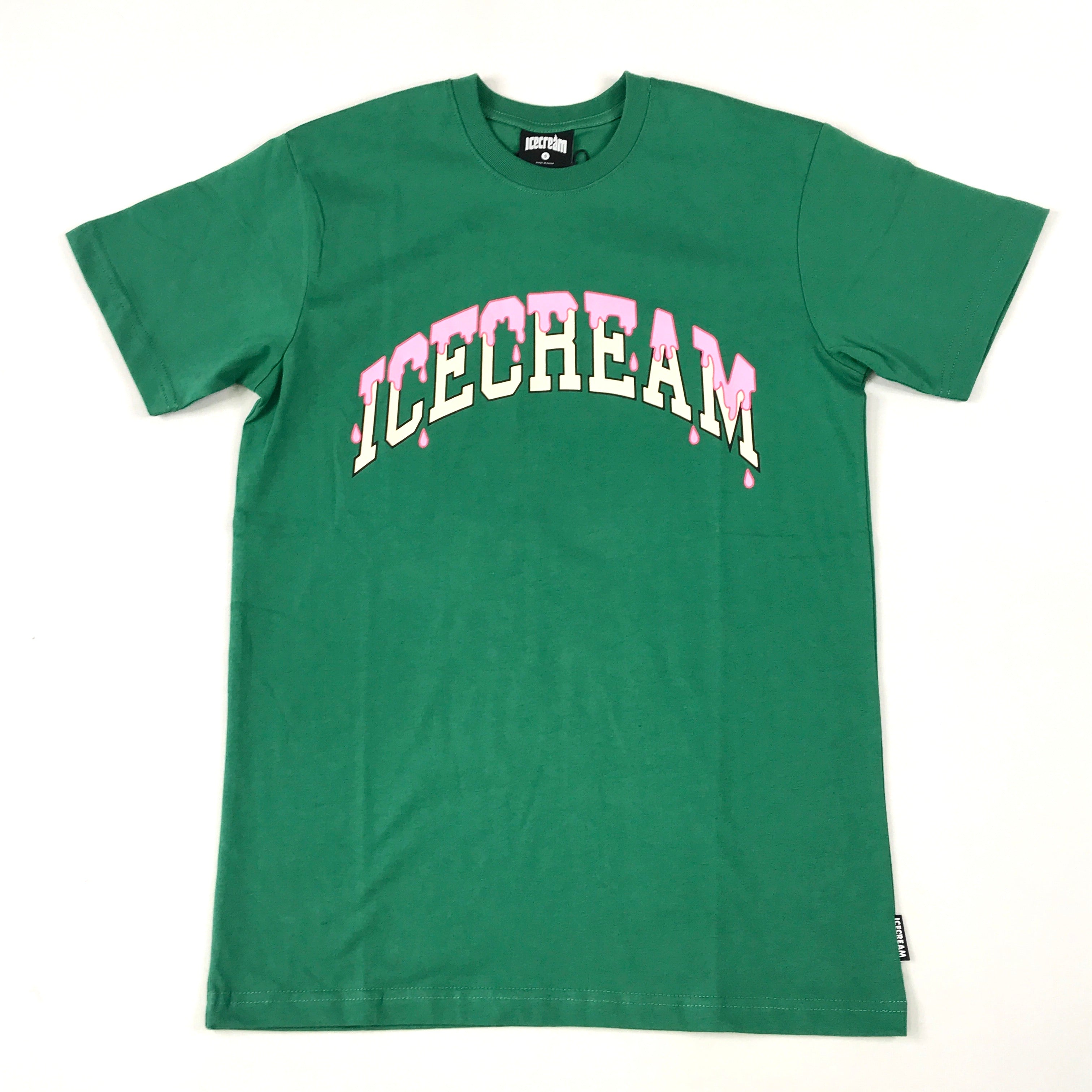 Icecream Frost ss tee in pine green
