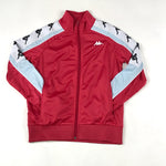 Kappa Banda 10 Anay tracksuit in red-baby blue-white