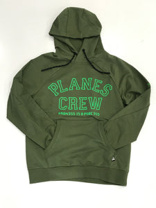 Planes Crew hoodie green