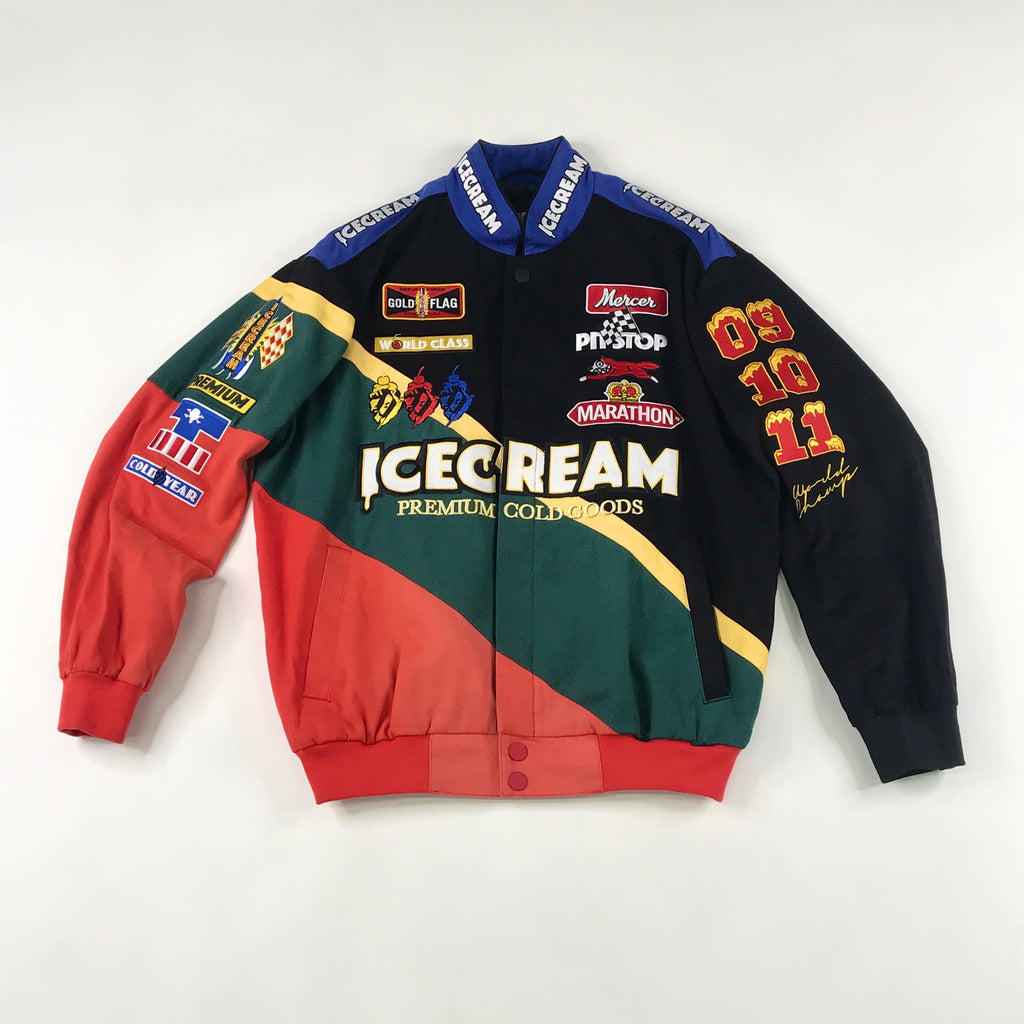 Icecream “waltrip” racer jacket in black
