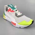 Puma Cell Phantom in white-turquoise-nrgy red