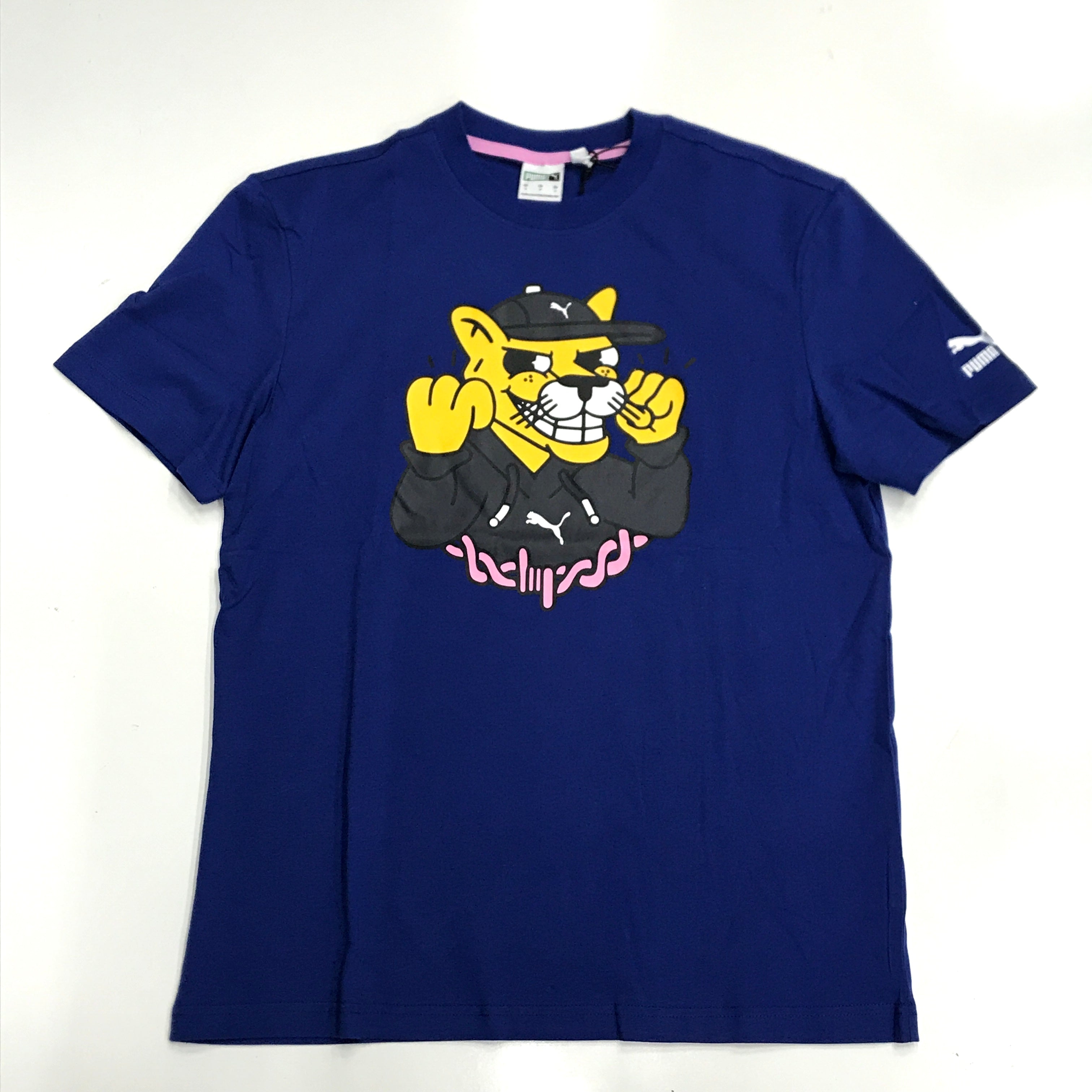 Puma x Aka Boku tee in sodalite blue