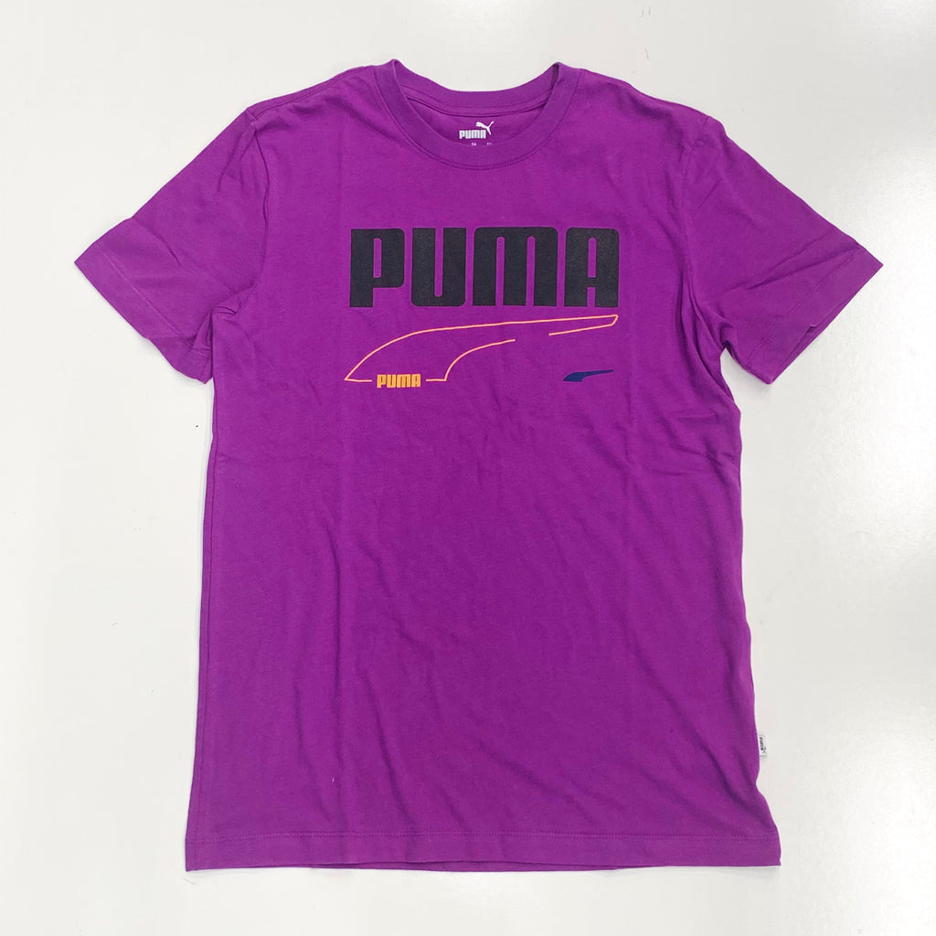 Puma rebel tee in byzantium