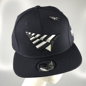 Paper Planes navy boy crown old school snapback hat