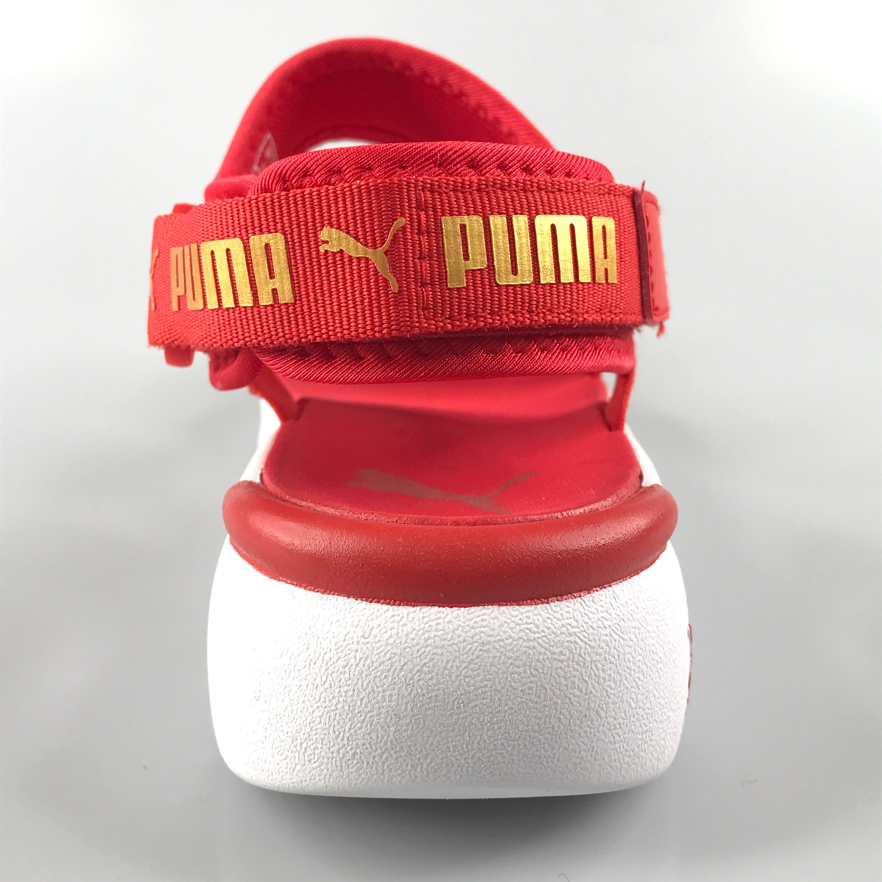 Puma Sportie Sandal Wn’s in poppy red-white