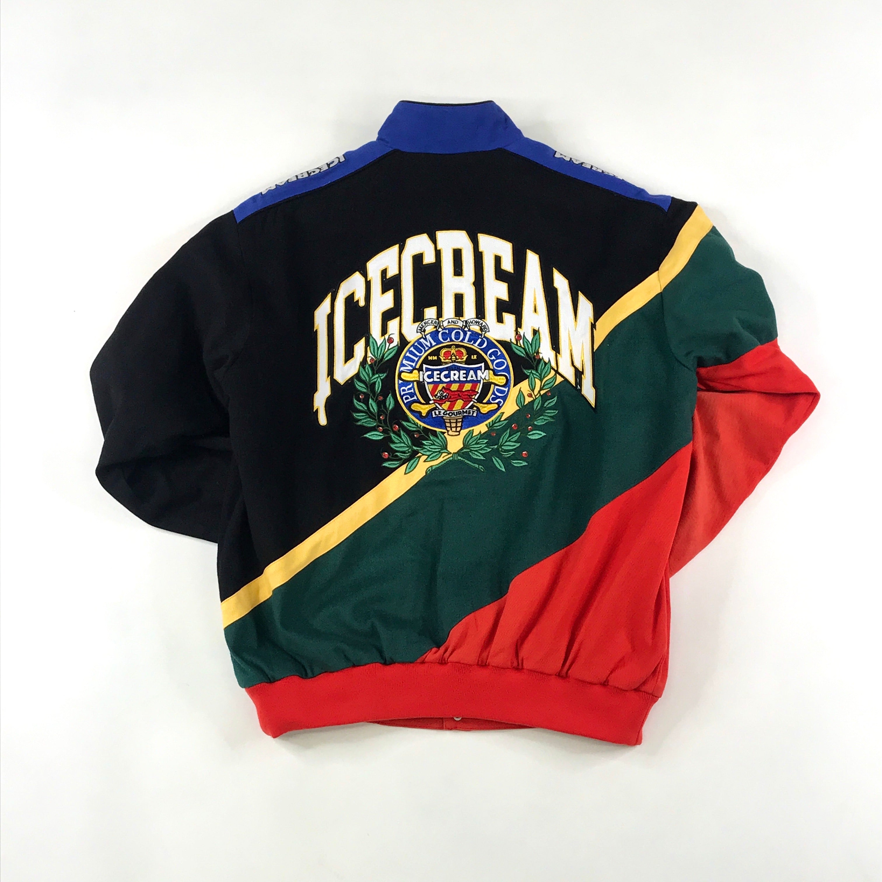 Icecream “waltrip” racer jacket in black