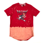 Play Cloths hedgecore ss knit tee in tango red