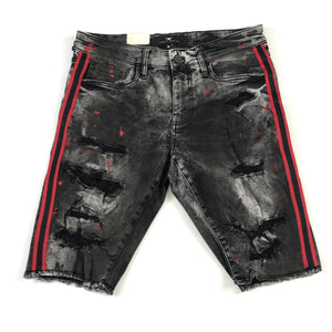 Jordan Craig denim shorts in bred