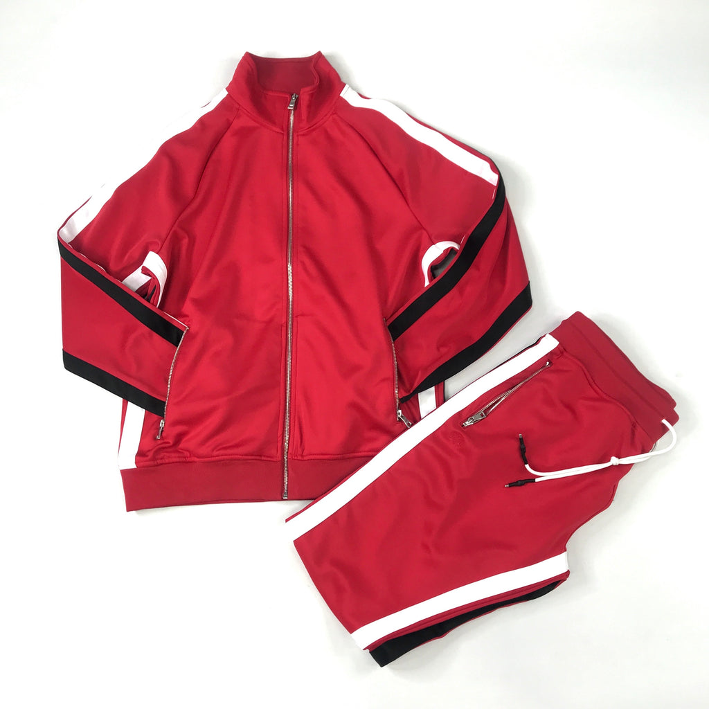 Jordan Craig university red tracksuit