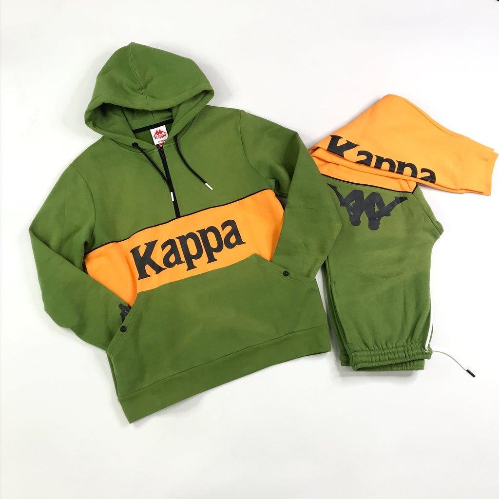 Kappa authentic 90 Barna in green, orange, black