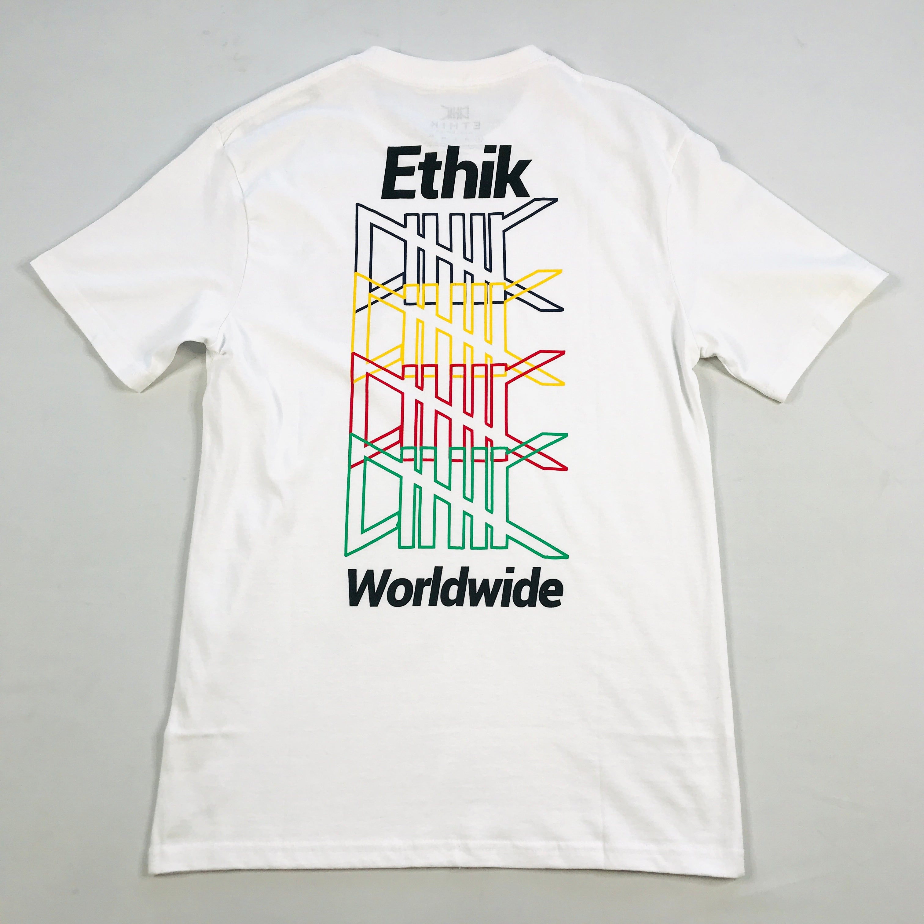 Ethik Prizm tee in white