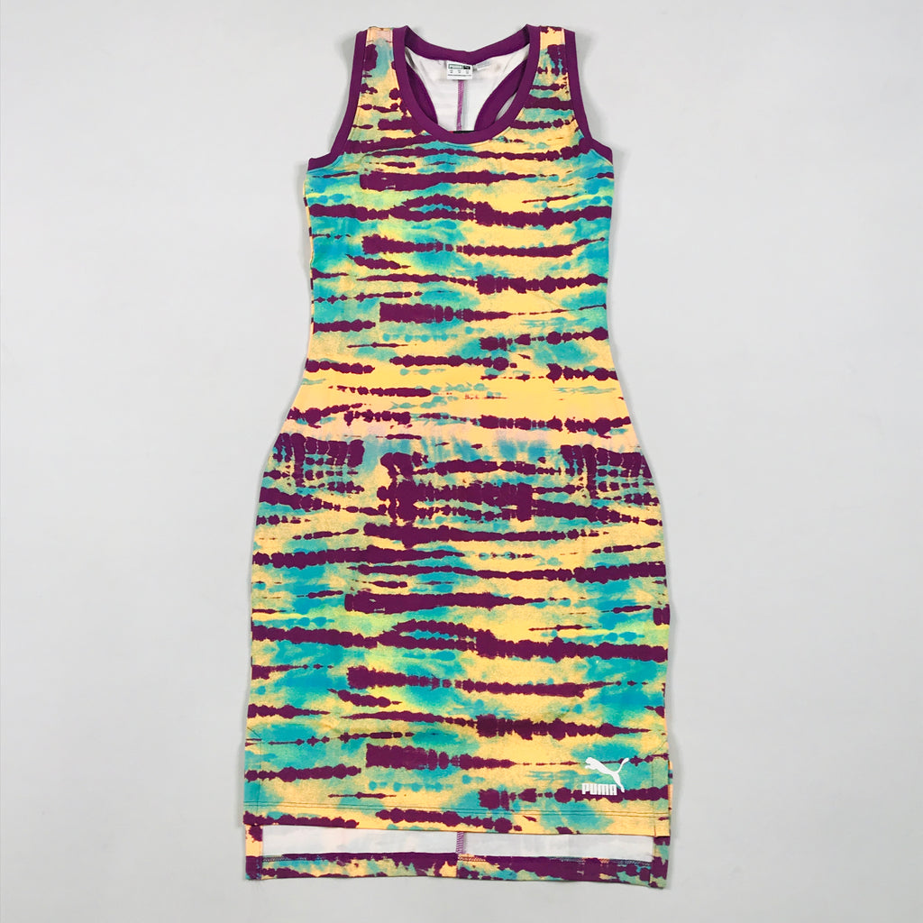 Puma Tie-Dye dress in byzantium