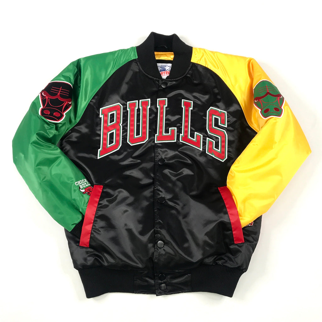 Chicago Bulls Starter x Ty Mopkins Exclusive bomber in multi