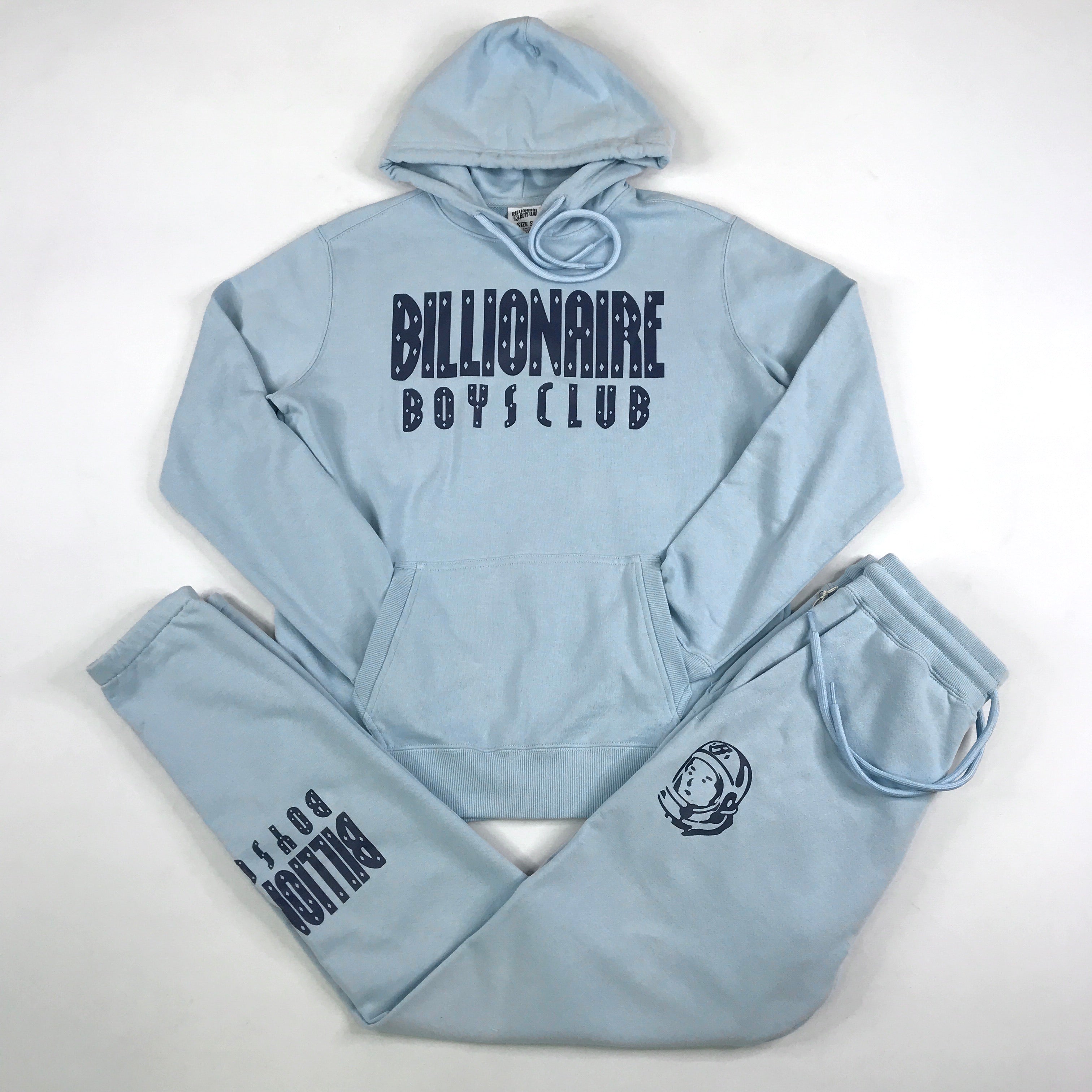 BBC BB Large Billionaire hoodie set in dream blue