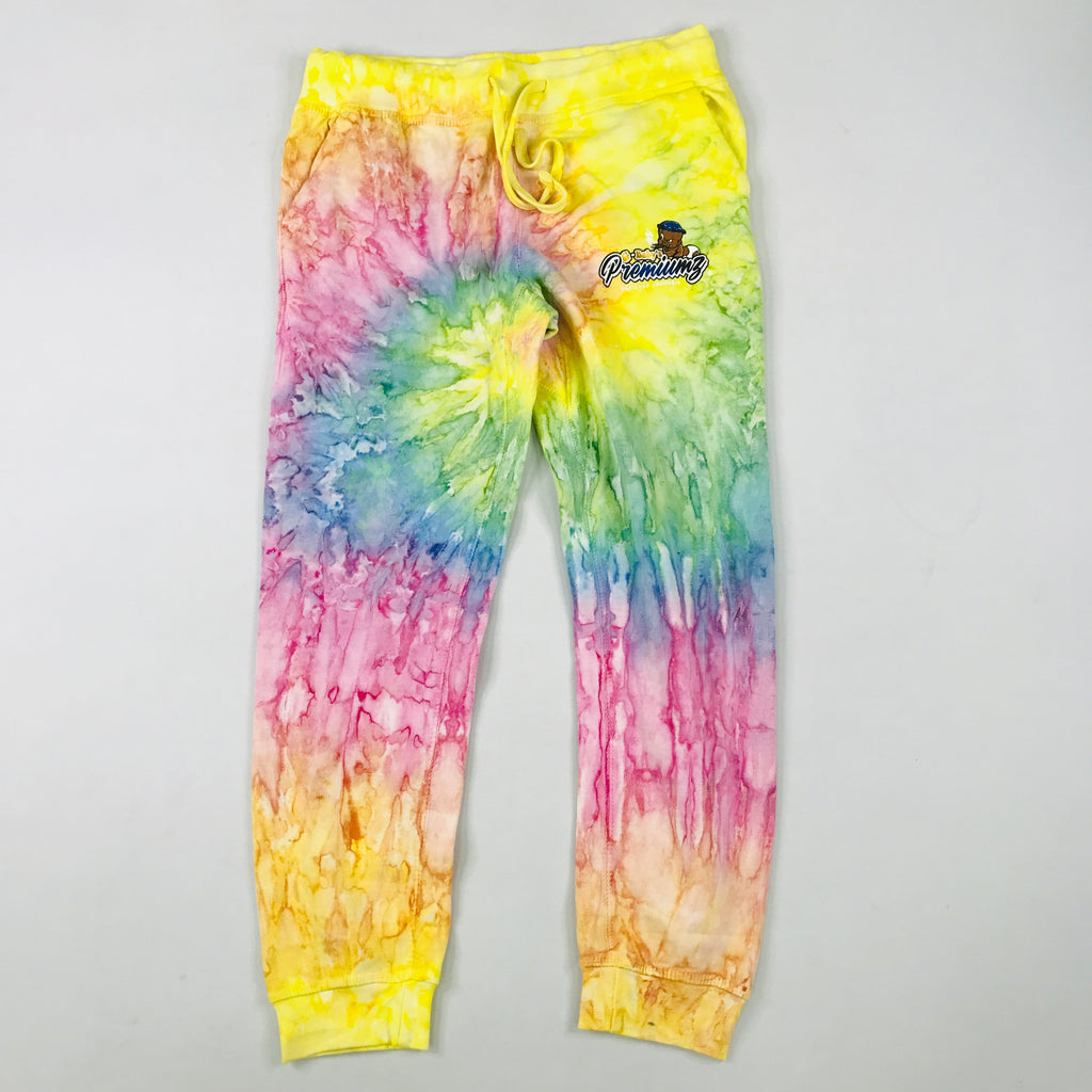 G-Baby’s Premiumz joggers in yellow-pink-blue
