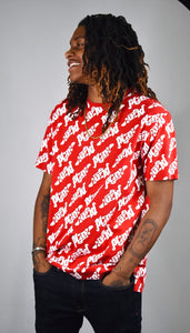 Play Cloths foxy ss tee in Chinese red
