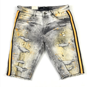 Jordan Craig denim shorts in cement wash