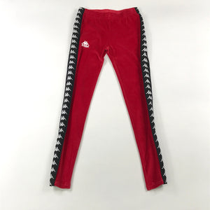 Kappa 222 Banda ammu pants in red-black