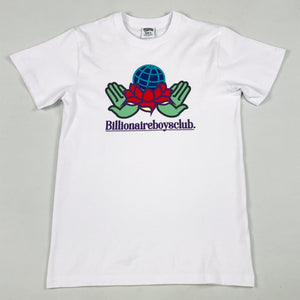 BBC BB Lotus ss tee in white