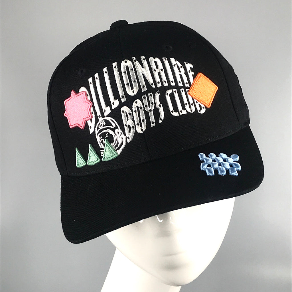 BBC BB Arch snapback hat in black