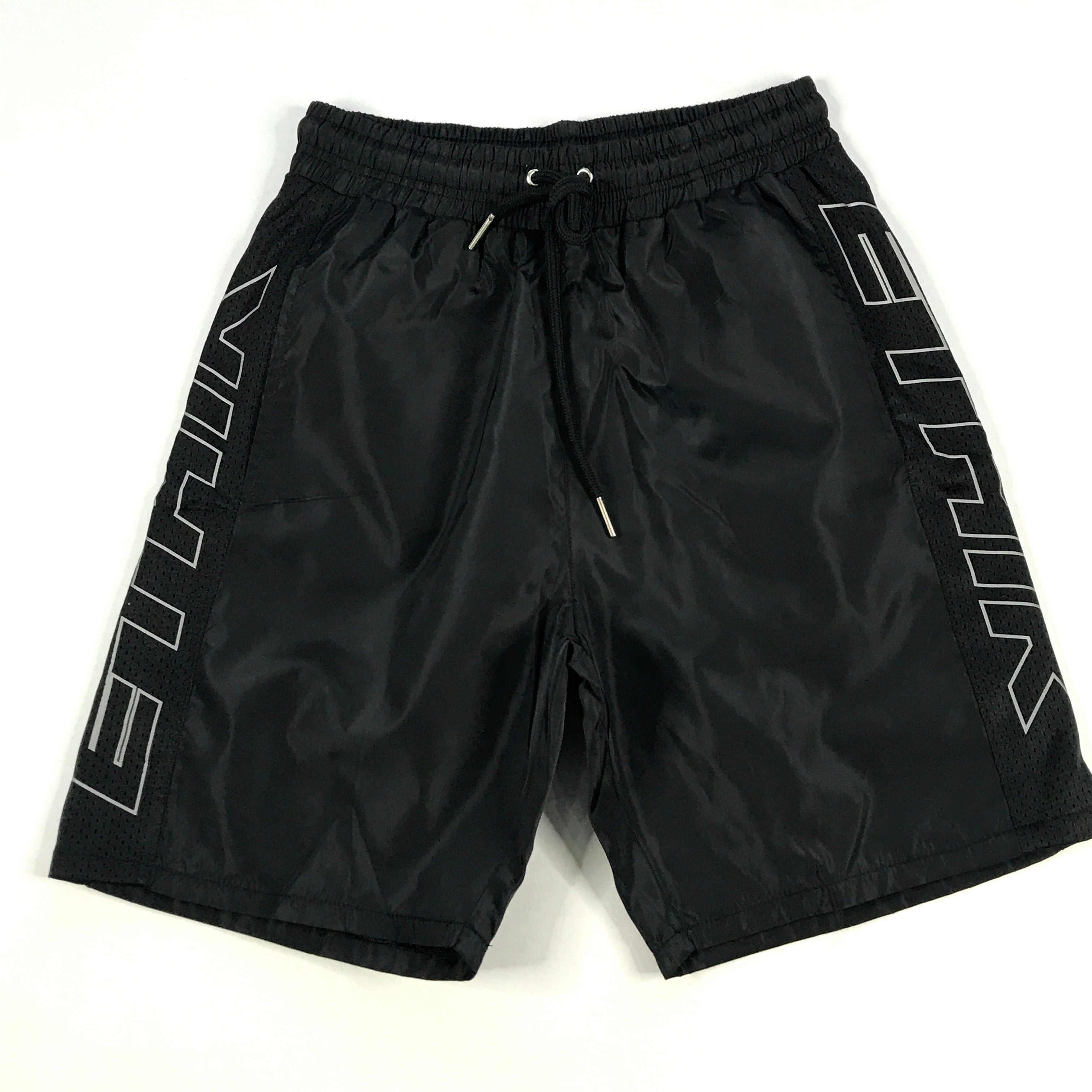 Ethik Buckner ball shorts in black