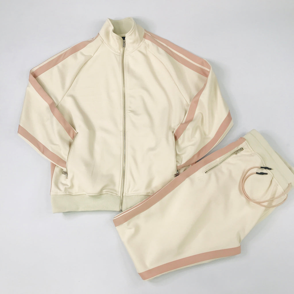 Jordan Craig plush cream tracksuit