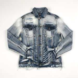 Jordan Craig denim jacket in aged wash