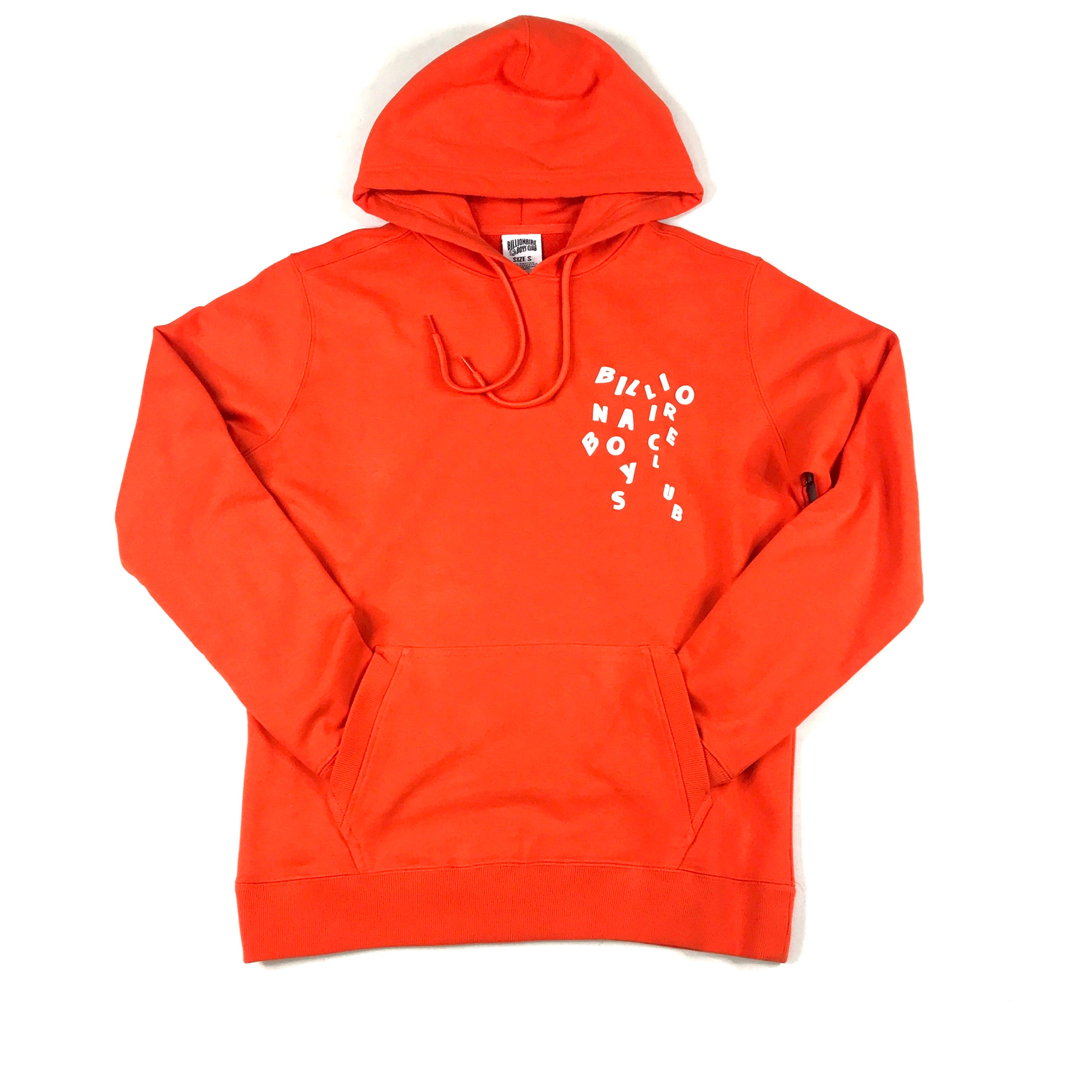 BBC jumble hoodie in tangerine tango