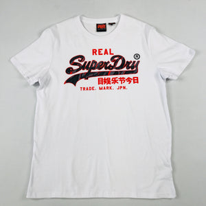 Superdry Vintage logo Camo mid tee in optic