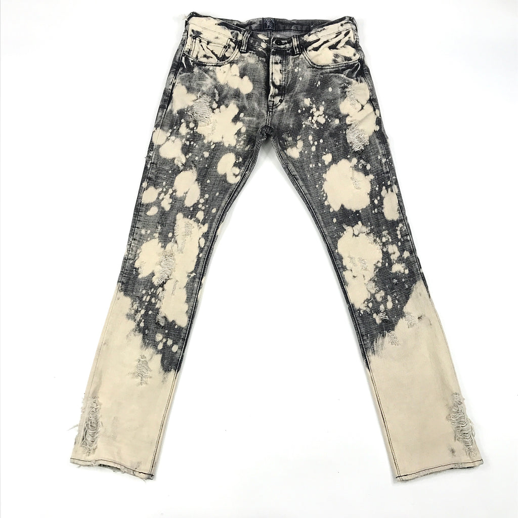 PRPS grey bleach jeans