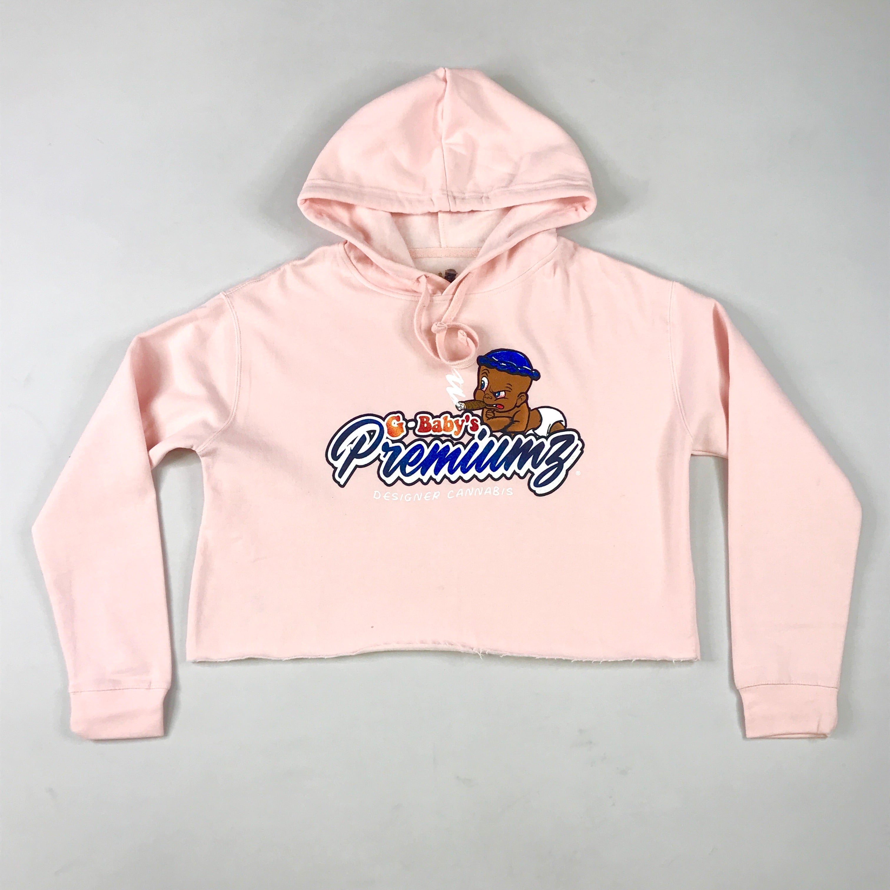 G-Baby’s Premiumz crop hoodie in pink