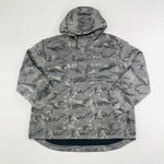 Laces Grey army fatigue windbreaker