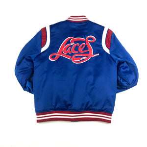 Laces blue, red, white bomber