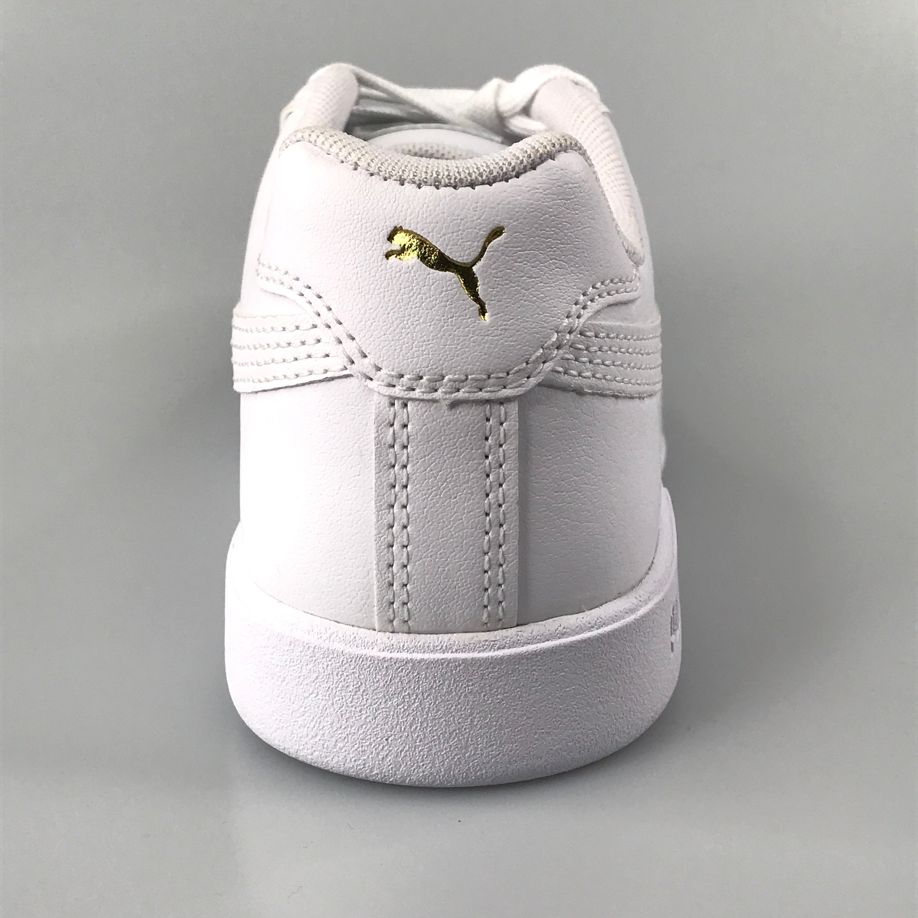 Puma Match Star in white-gold