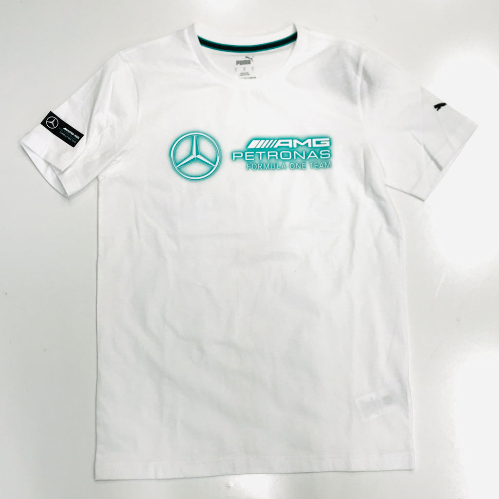 Puma MAPF1 logo tee in white