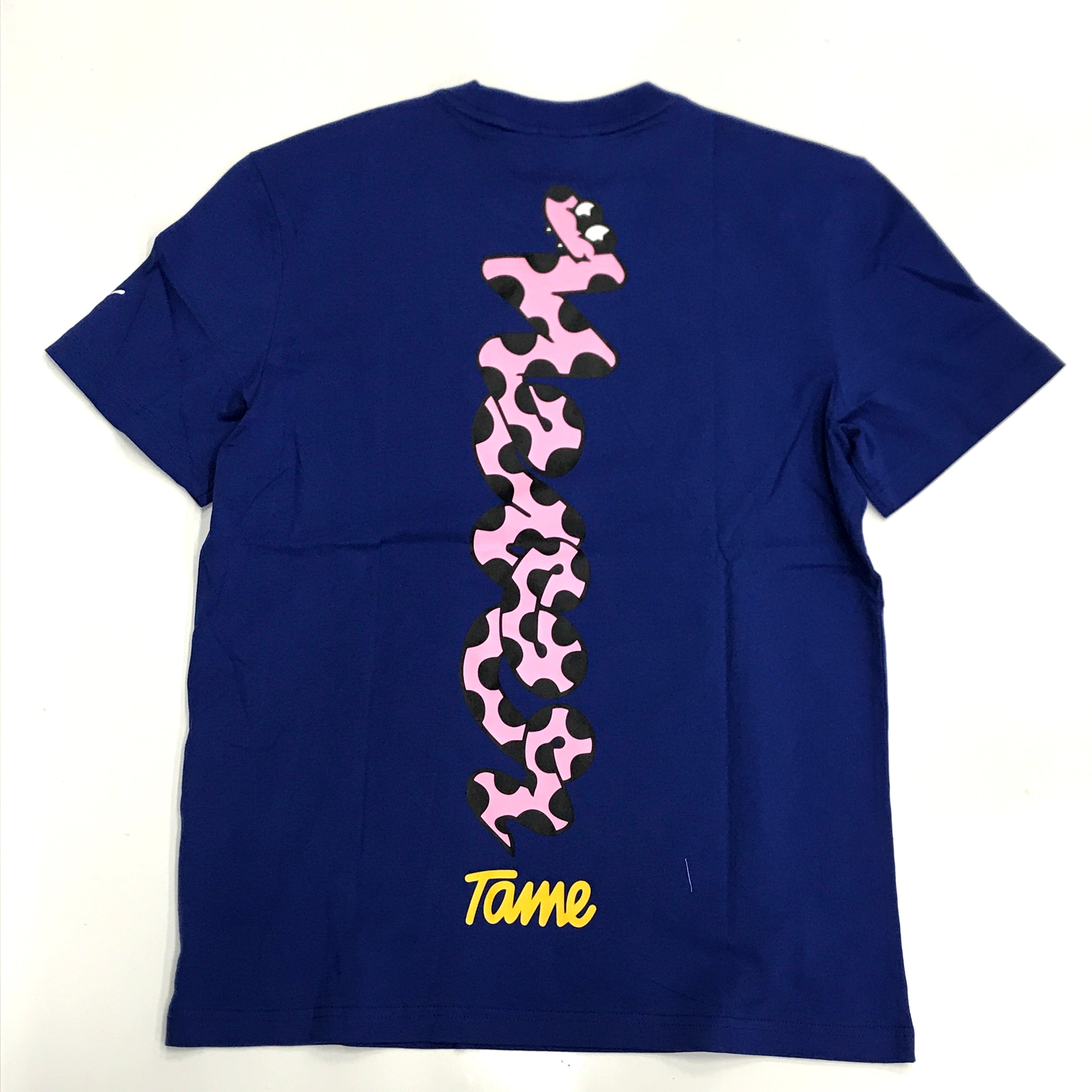 Puma x Aka Boku tee in sodalite blue