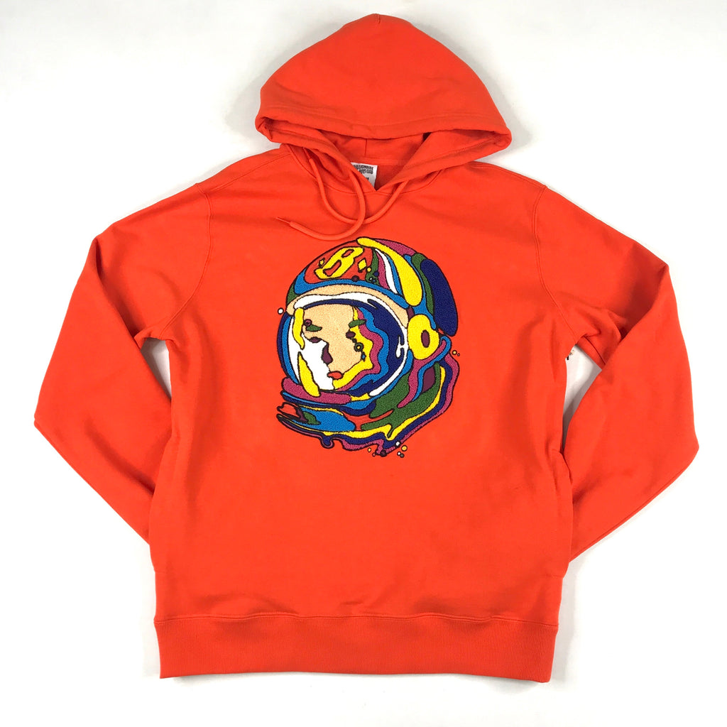 BBC Luminous helmet hoodie in tangerine tango