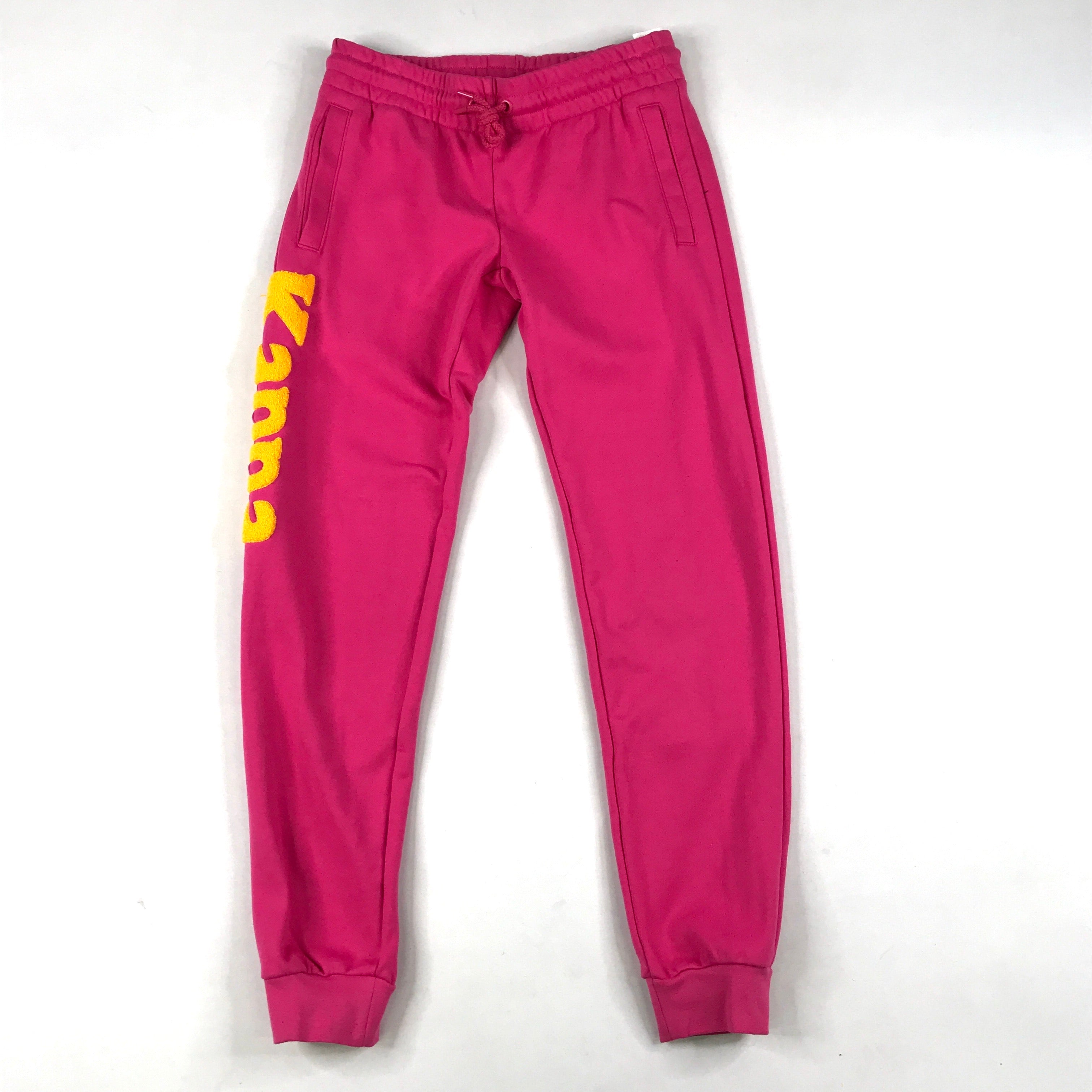Kappa authentic breat joggers in pink-gold-white