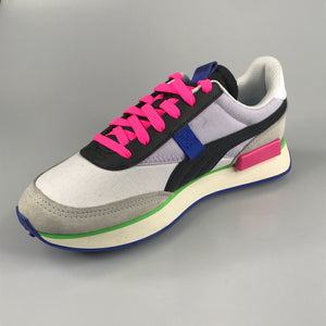 Puma Future Rider Play On Wn’s in white-grey violet-black