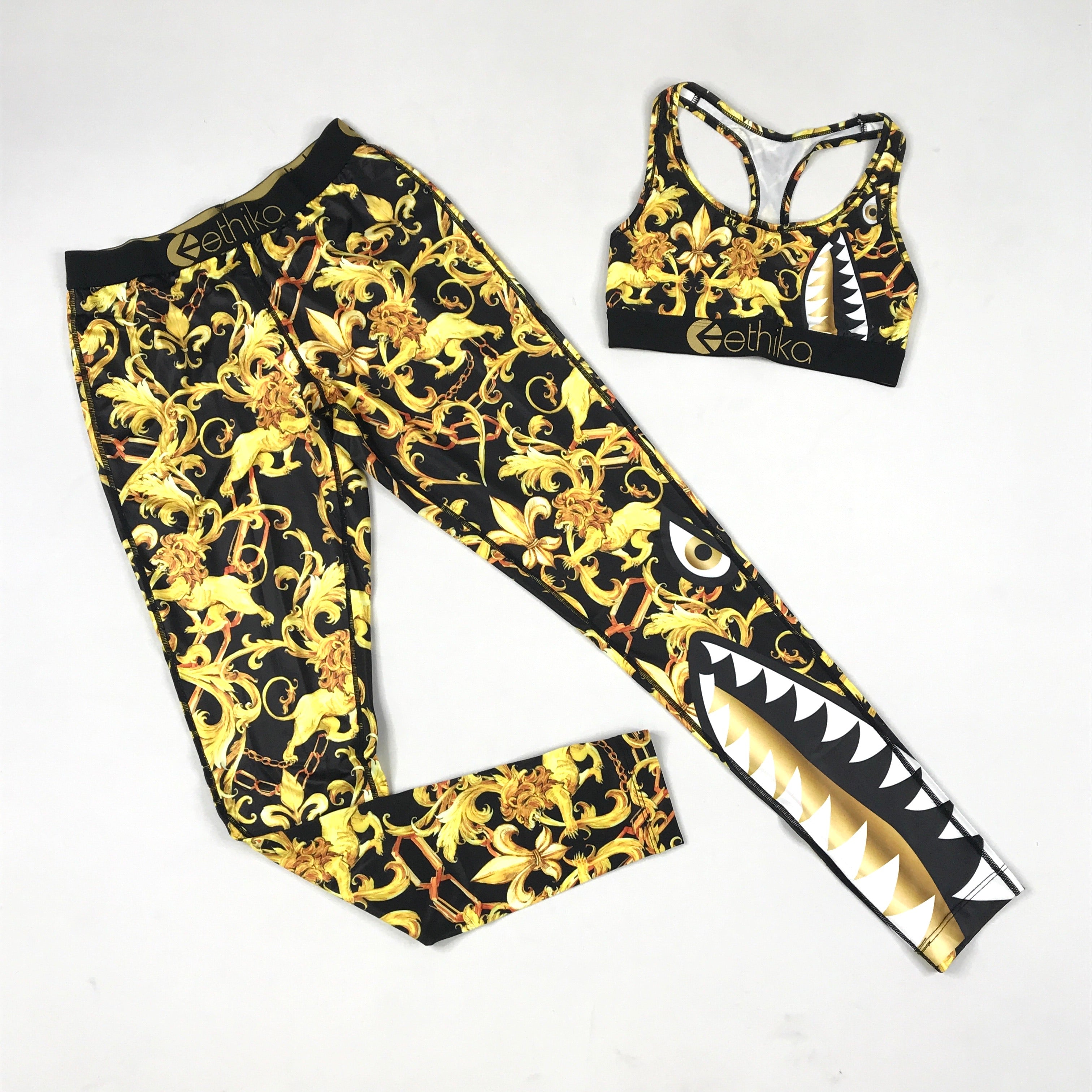 Ethika Leggings and sports bra set in Bomber Giraffe (wlus1289) – R.O.K.  Island Clothing