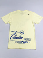 Planes “Direct to Columbia” tee in lemon