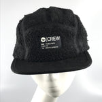 Planes faux sherpa 5-panel hat in black