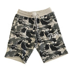 PRPS camo logo tee-short set in grey