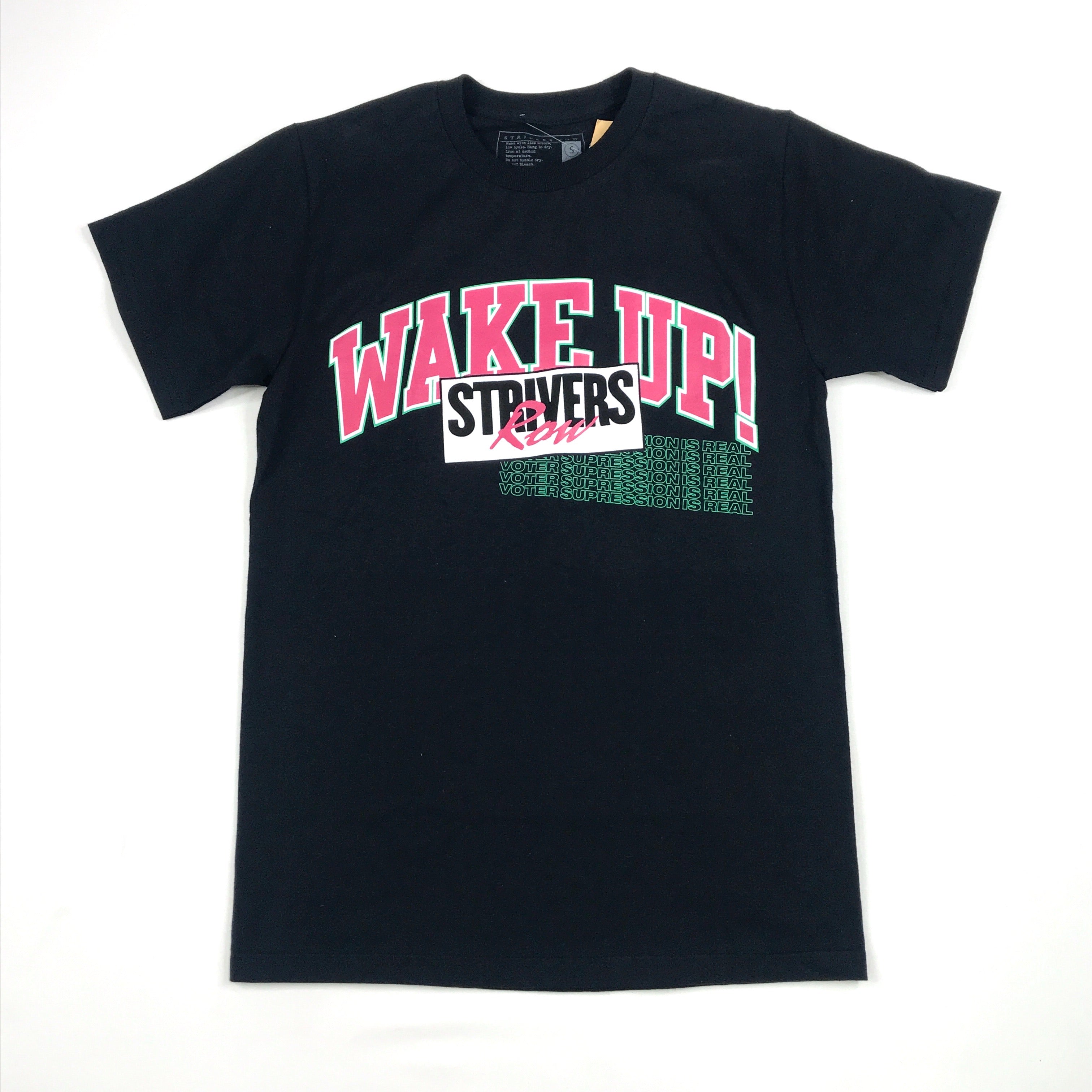 Strivers Row “Wake Up” tee in black